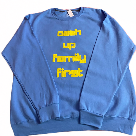 Cash up family first pullover
